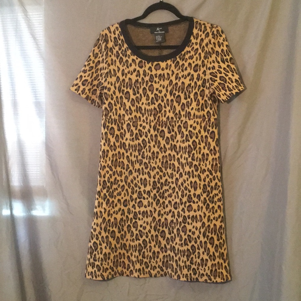 Cheetah Print Dress